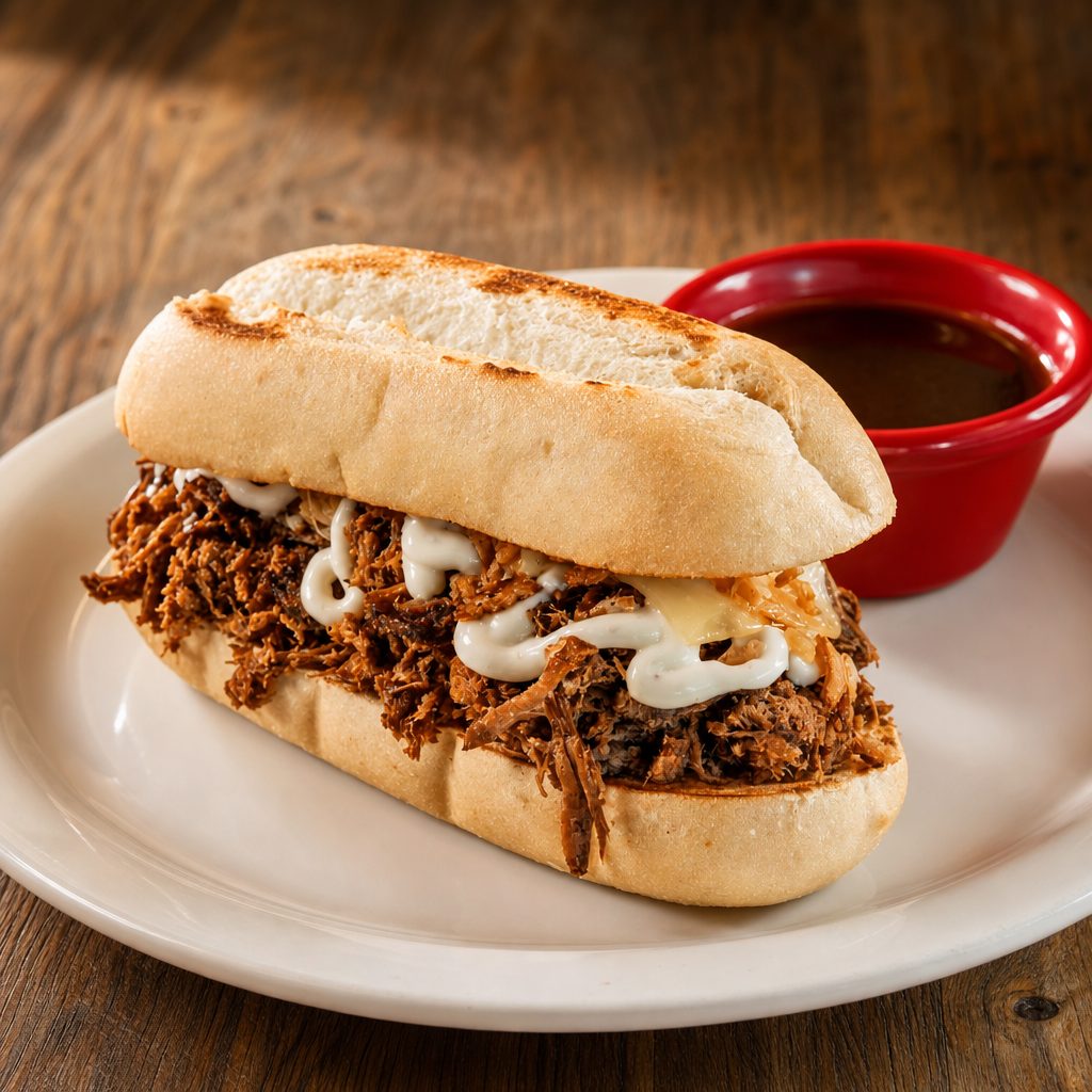 Tex-Mex French Dip.
